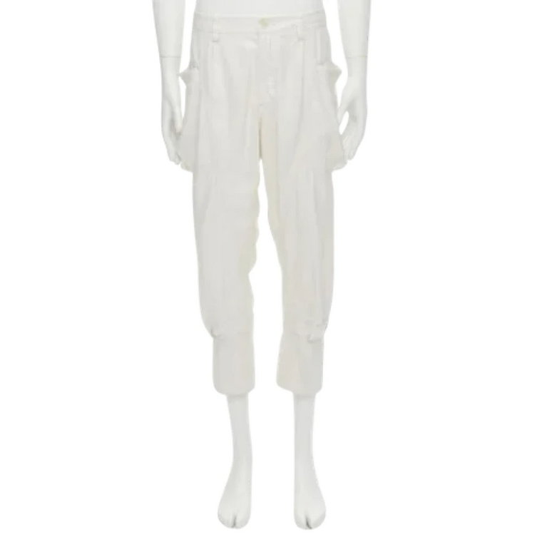 Pre-owned Polyester bottoms Issey Miyake Pre-owned