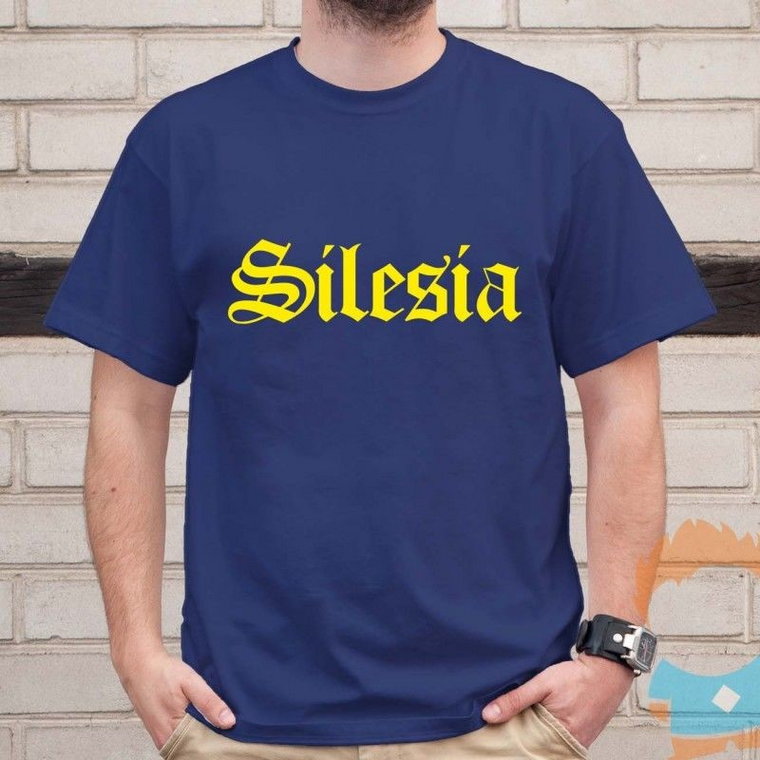 Silesia - męska koszulka z nadrukiem