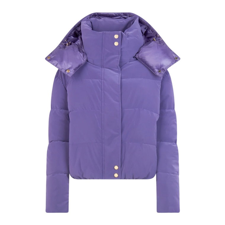 Lilla Puffer Kurtka Bomber Patrizia Pepe