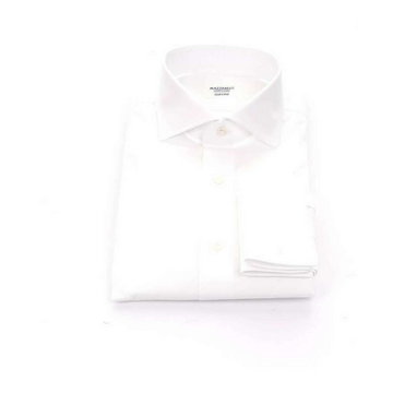 Mazzarelli, B40 1B Shirt Biały, male,