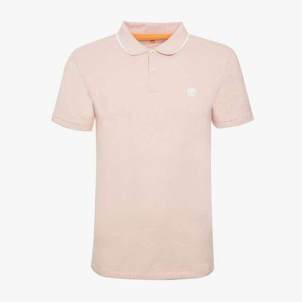 TIMBERLAND POLO SS MILLERS RIVER COLLAR NECK PRINT POLO