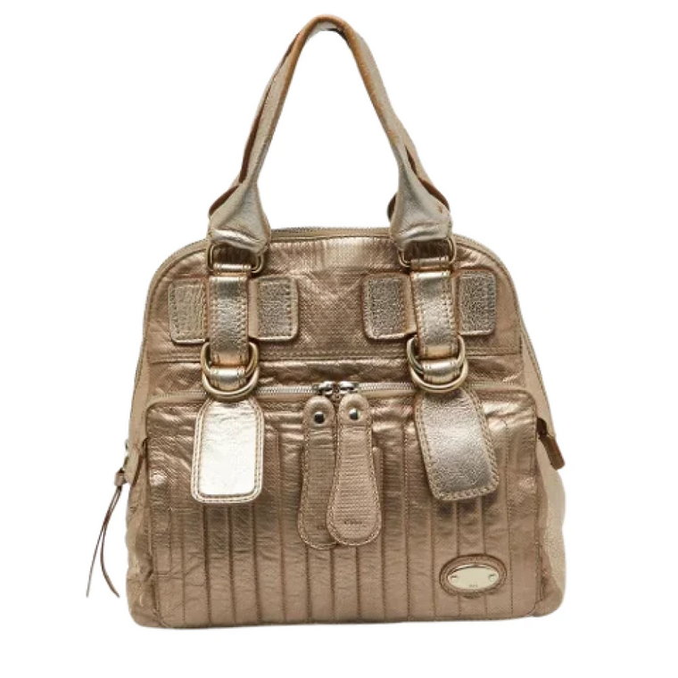 Pre-owned Leather handbags Chloé Pre-owned