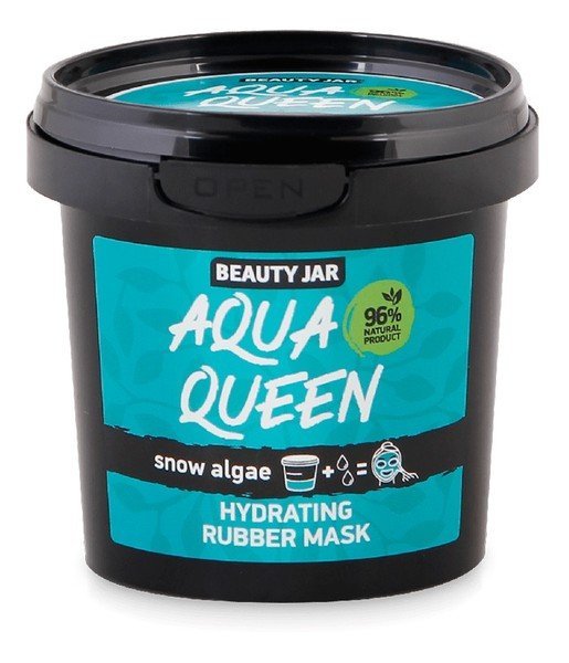 Beauty Jar, Aqua queen, Nawilżająca maska do twarzy z ekstraktem z alg, 20 g