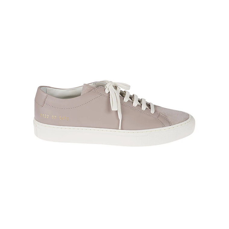 Szare Suede Original Achilles Sneakers Common Projects