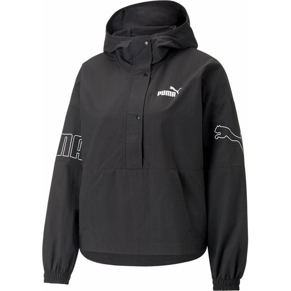 Kurtka damska Power Hooded 1/2 Zip Windbreaker Puma