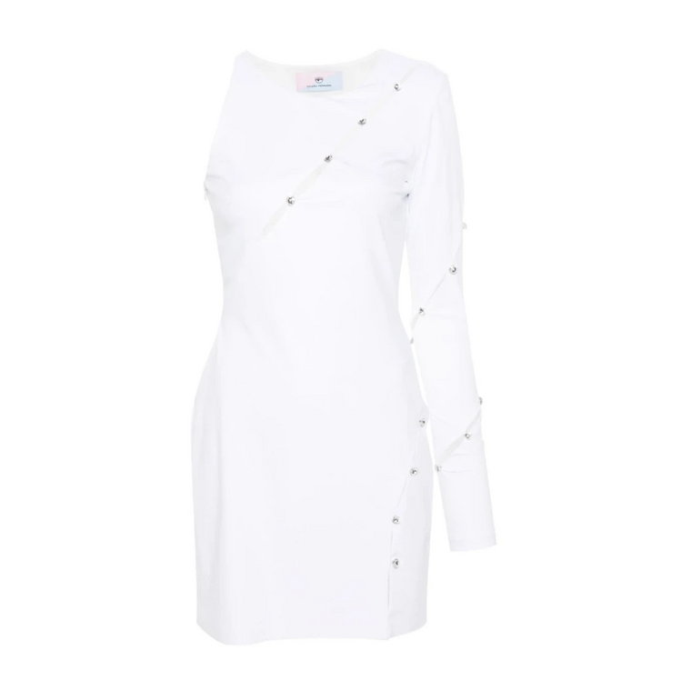 Białe sukienki z 926 otworami Chiara Ferragni Collection