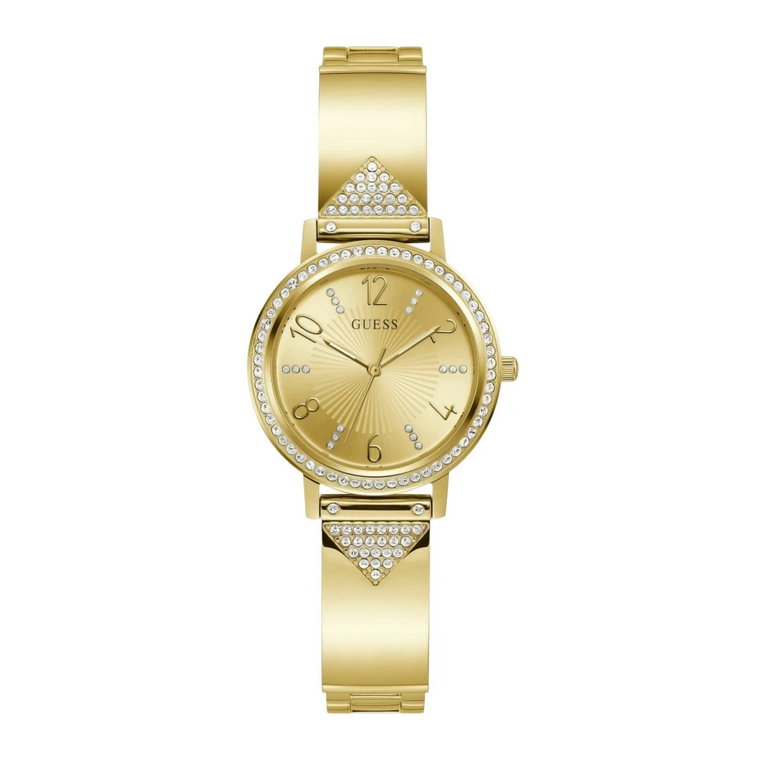 Złoty zegarek damski Tri Luxe Gw0474L2 Guess
