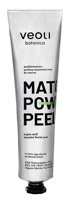 Veoli Botanica Matcha Power Peel Multikwasowy Peeling Enzymatyczny