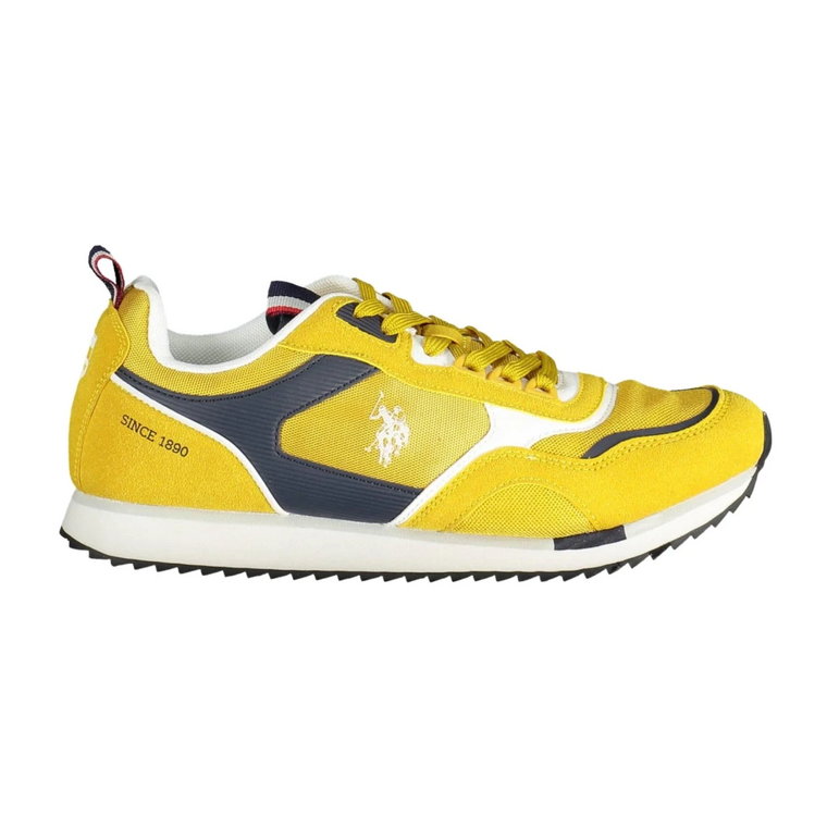 Yellow Polyester Sneaker U.s. Polo Assn.