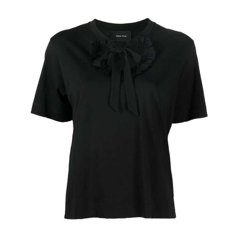 T-shirty Simone Rocha i polo czarne Simone Rocha