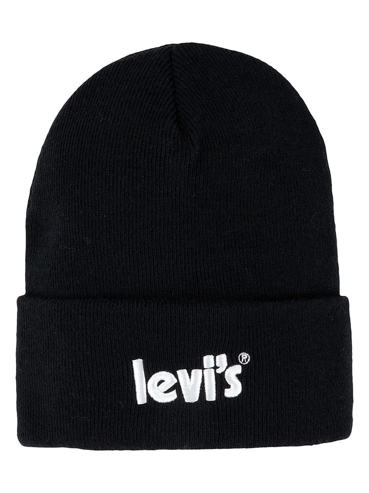 Levi's Kids Czapka w kolorze czarnym