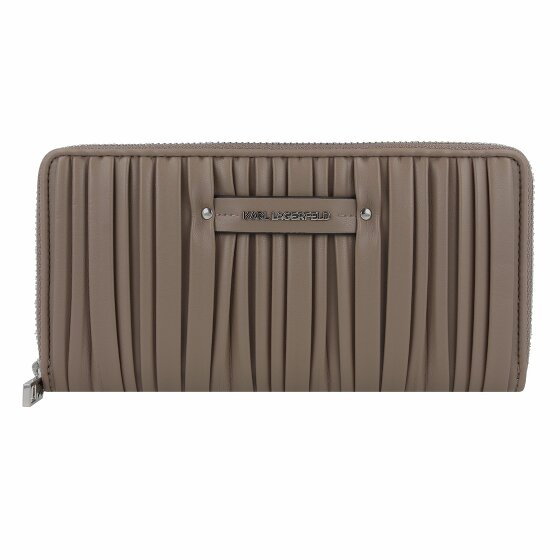 Karl Lagerfeld Kushion Portfel 20 cm dark taupe