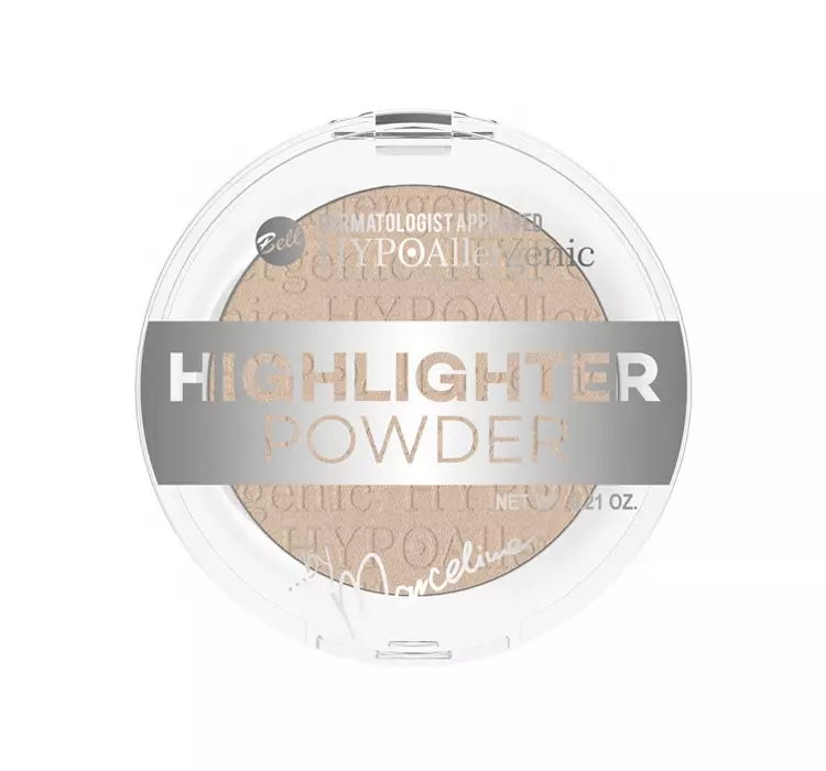 BELL HYPOALLERGENIC HIGHLIGHTER POWDER ROZŚWIETLACZ W PUDRZE 01 COOL 6G