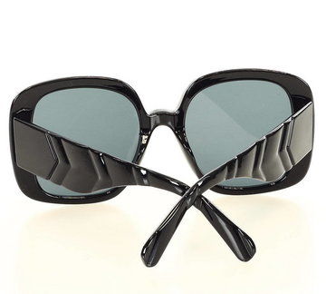 Duże okulary przeciwsłoneczne muchy MAZZINI OVERSIZE DESIGN czarny