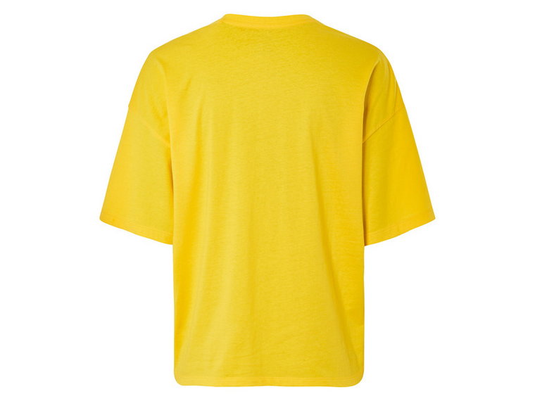 esmara T-shirt damski bawełniany w kolekcji Lidla (XS (32/34), Żółty)