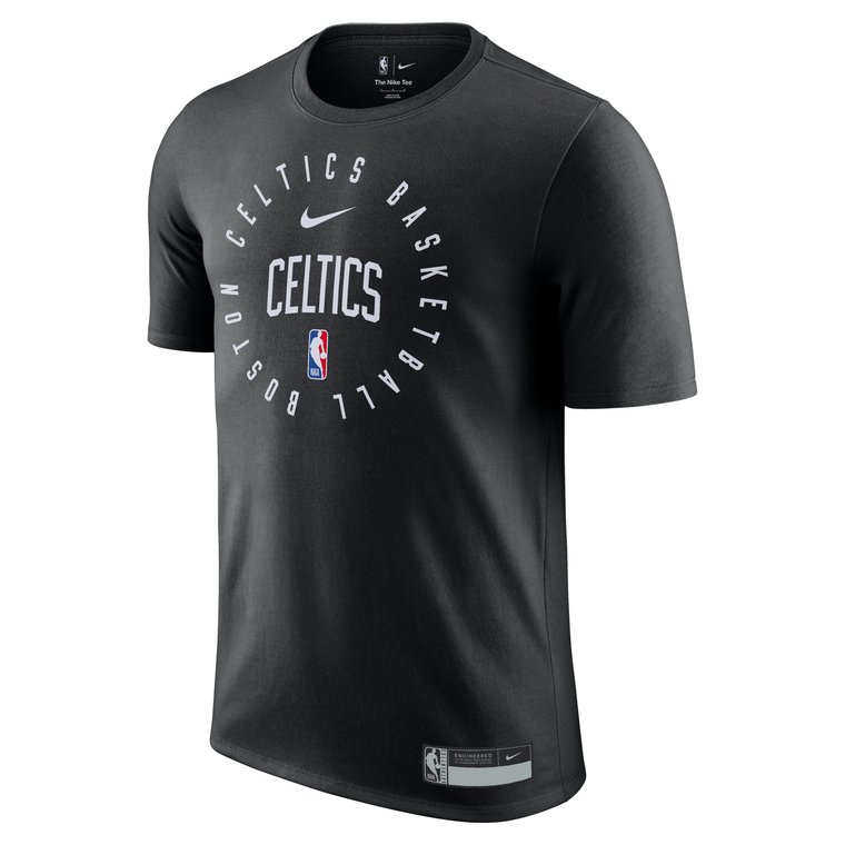 T-shirt męski NBA Nike Dri-FIT Boston Celtics - Czerń