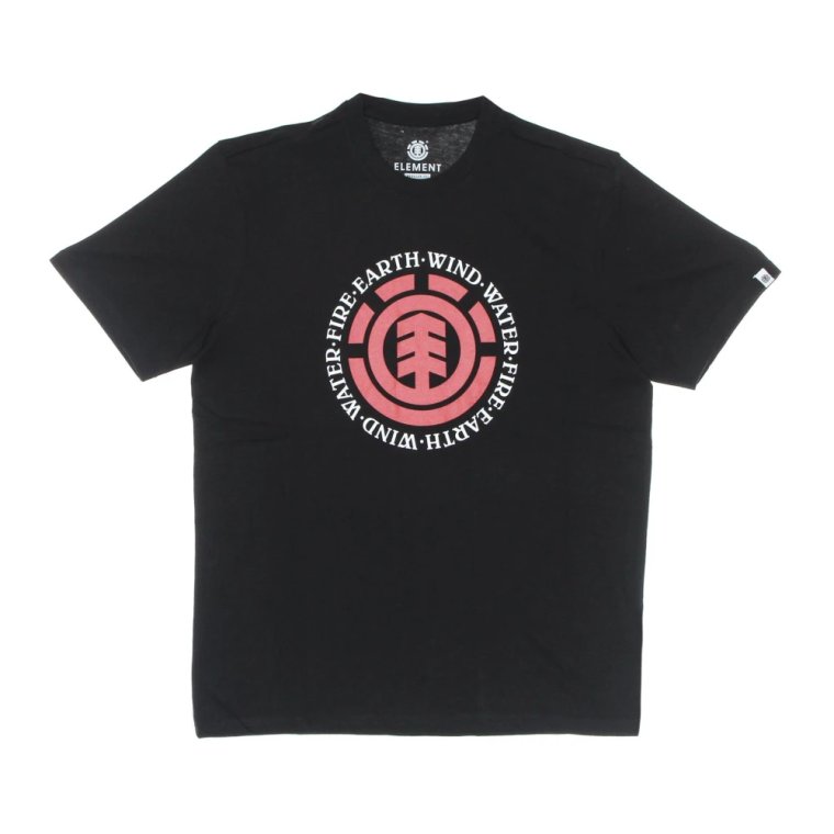 Seal Tee Flint Black - Streetwear Element Element