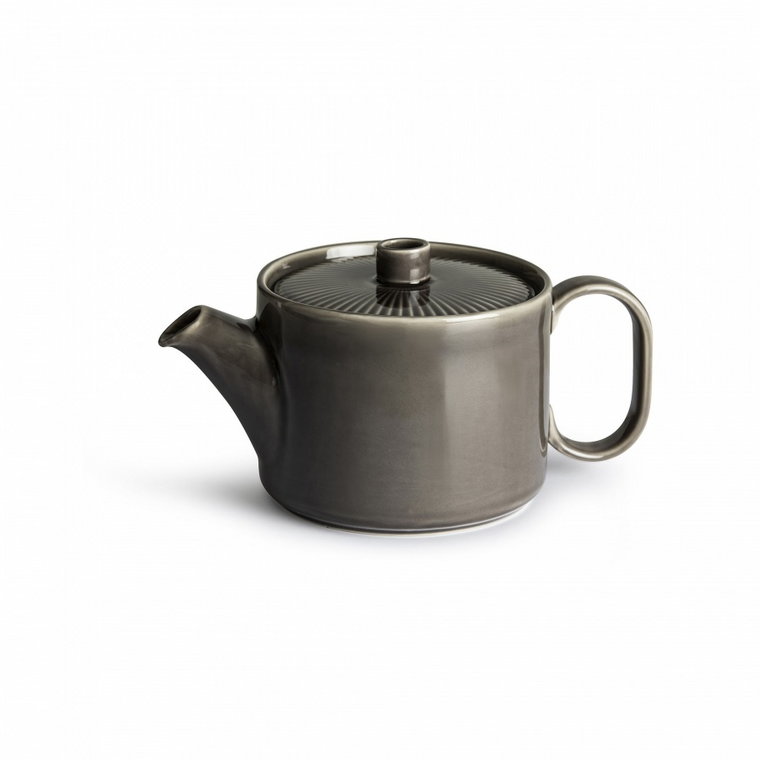 dzbanek do herbaty, szary, ceramika, 1,2 l, wys. 12 cm kod: SF-5017886