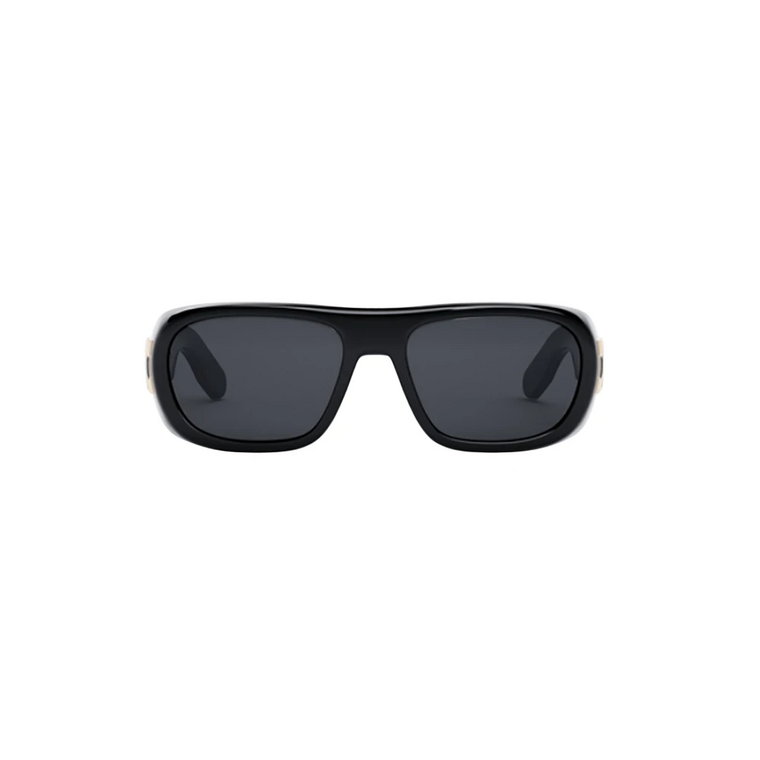 Eleganckie czarne okulary przeciwsłoneczne Ss23 Dior