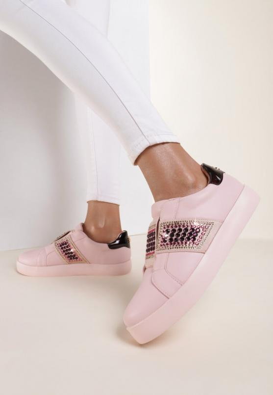 Różowe Sneakersy Move Around