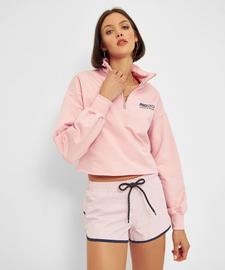 Zip Sweatshirt Genuma Pink L