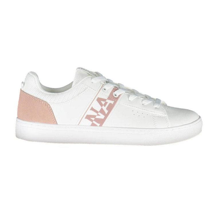 White Polyester Sneaker Napapijri