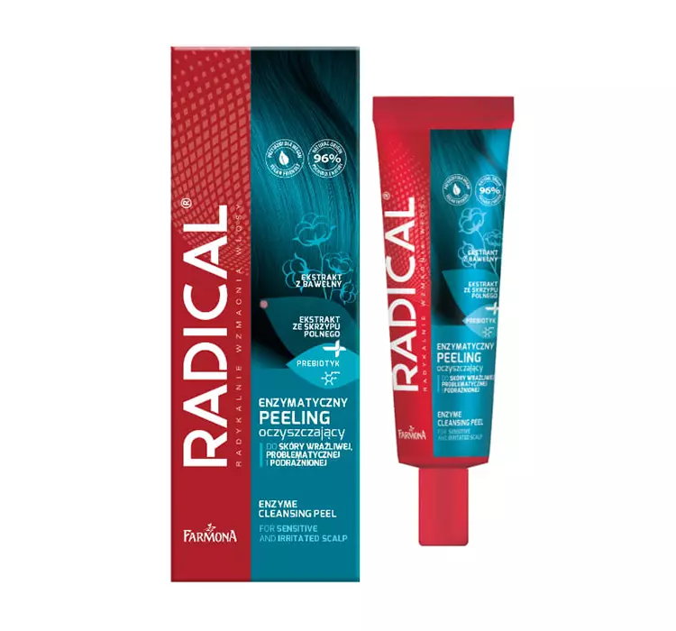 Farmona Radical enzymatyczny peeling oczyszczający do skóry głowy 75ml