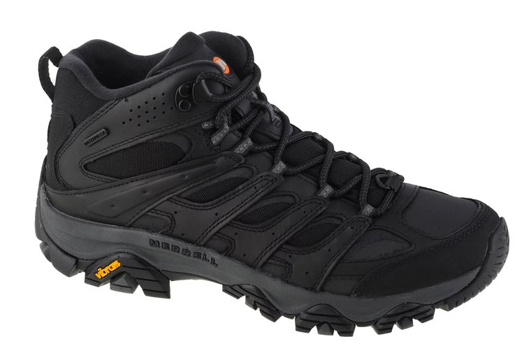 Merrell Moab 3 Thermo Mid WP J036577, Męskie, Czarne, buty trekkingowe, skóra licowa, rozmiar: 41