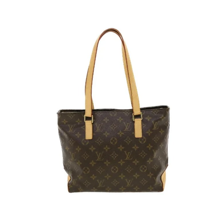 Beżowa skórzana torba na ramię Louis Vuitton Vintage