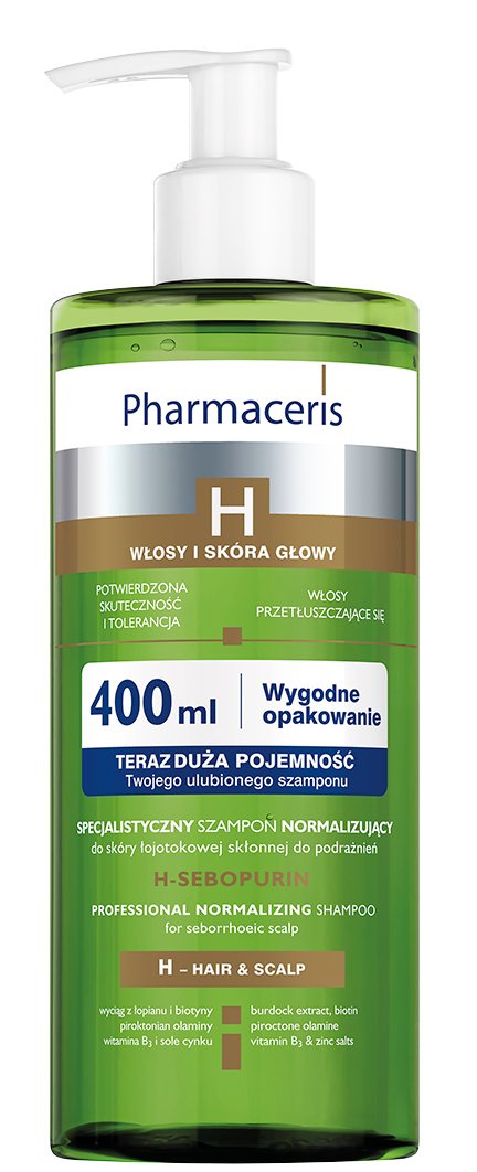 Pharmaceris H H-Sebopurin Specjalistyczny Szampon normalizujący 400 ml