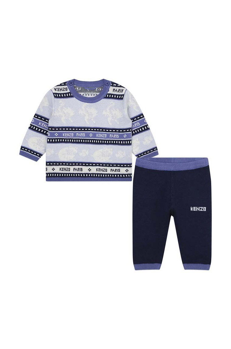 Kenzo Kids komplet niemowlęcy kolor niebieski