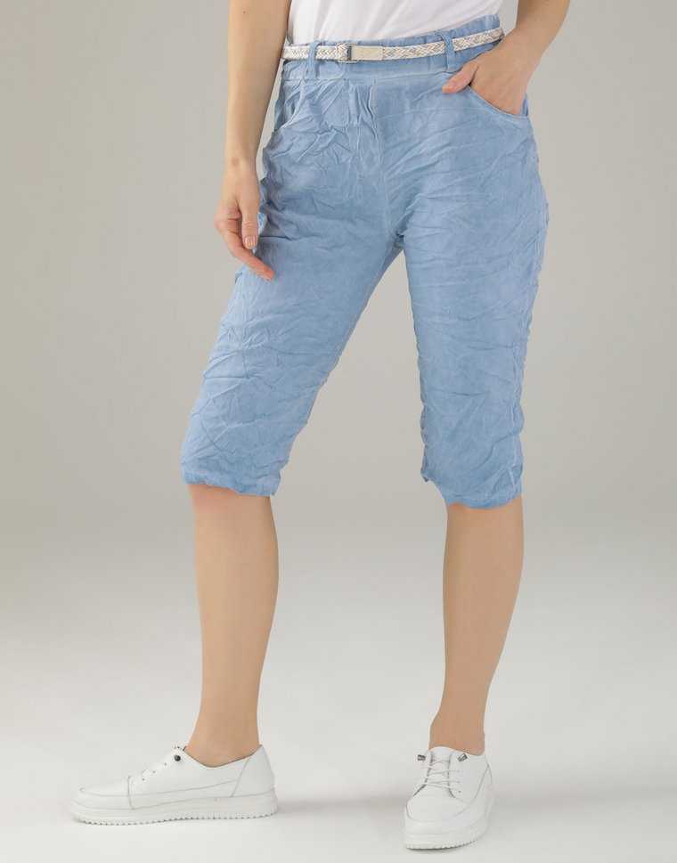 SZORTY Z PASKIEM 220-20860 JEANS