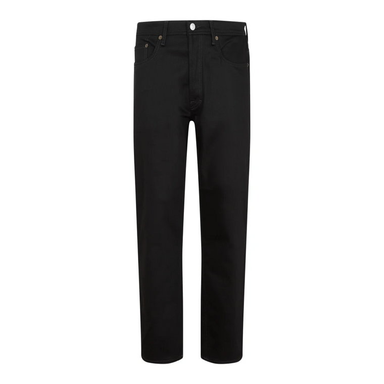 Czarne Slim Fit Jeans Aw24 Acne Studios