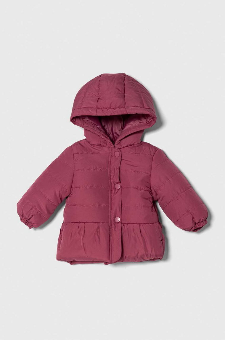 zippy kurtka niemowlęca kolor fioletowy