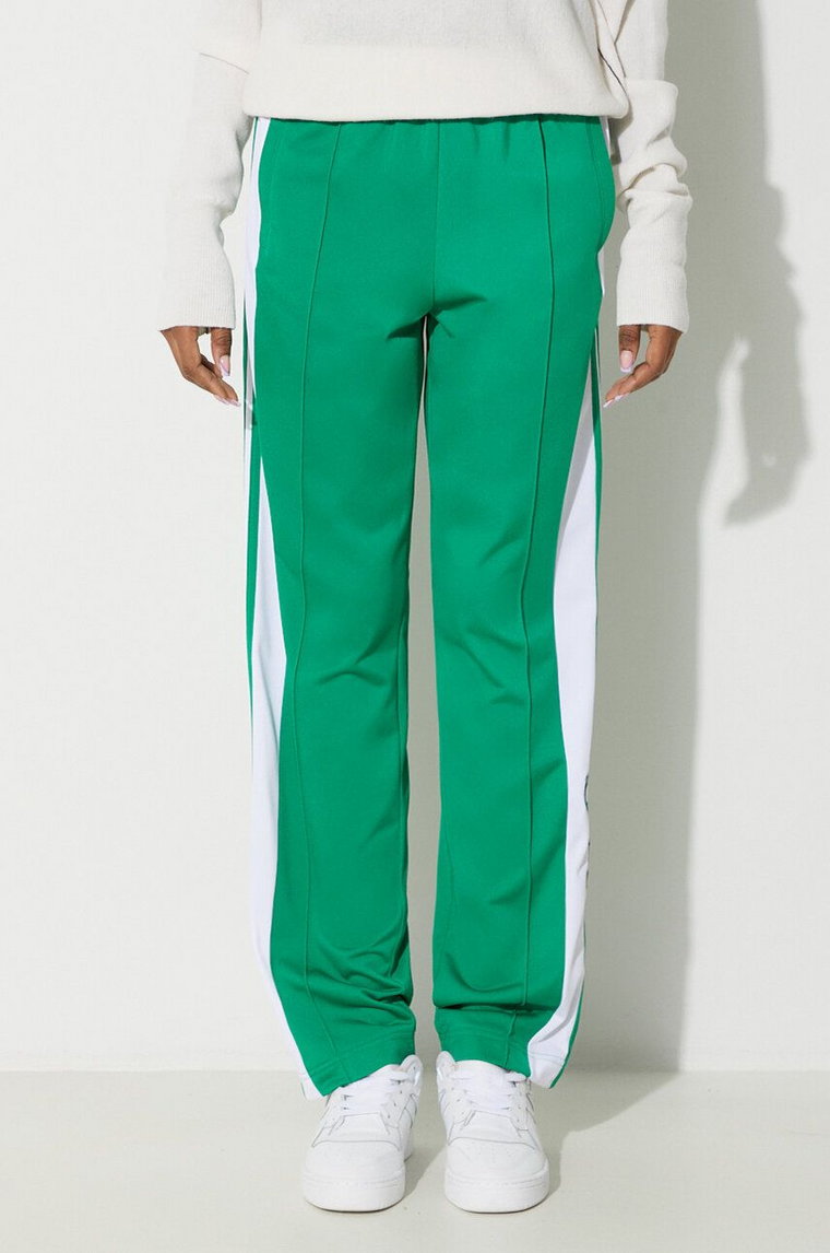 adidas Originals spodnie dresowe Adibreak Pant kolor zielony wzorzyste IP0616