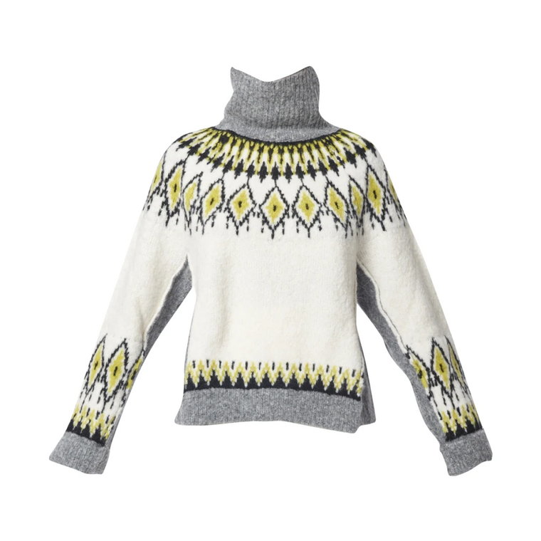 Wielokolorowe Swetry dla Kobiet Semicouture