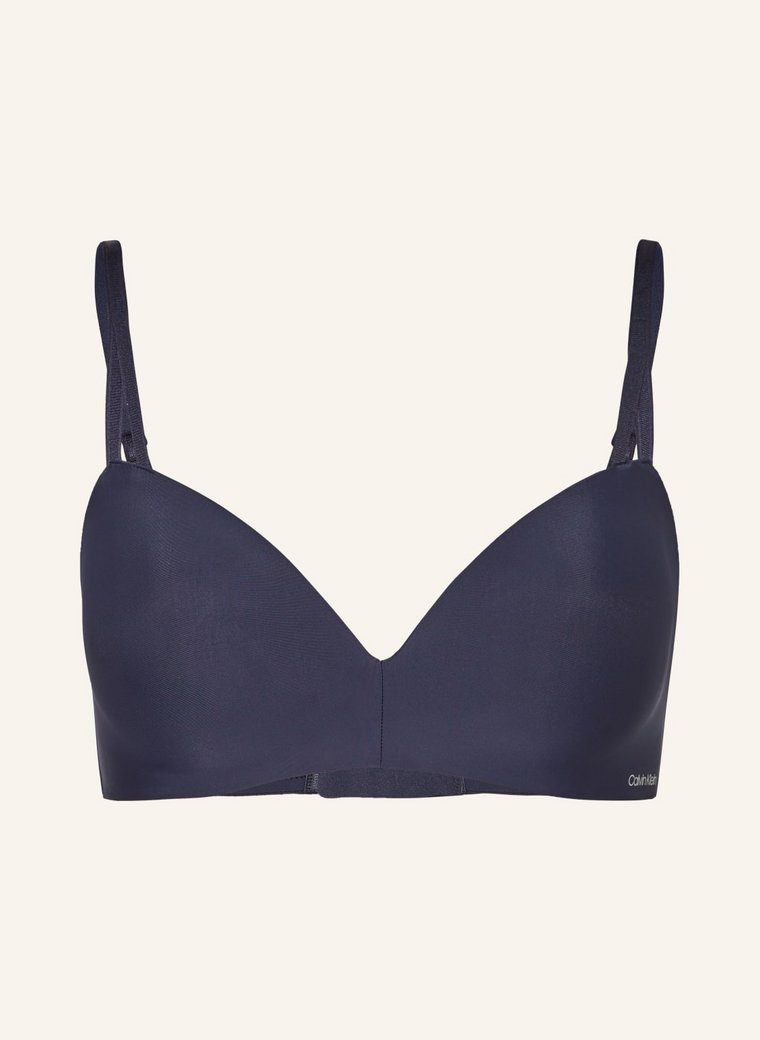 Calvin Klein Biustonosz Push-Up Seductive Comfort blau