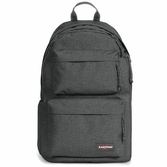 Eastpak Wyściełany podwójny plecak z przegrodą na laptopa 40 cm black denim