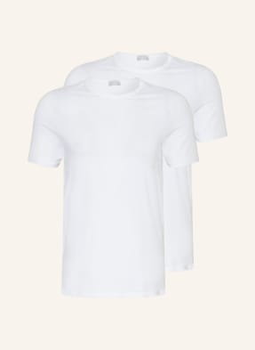 Hanro T-Shirt Cotton Essentials, 2 Szt. weiss