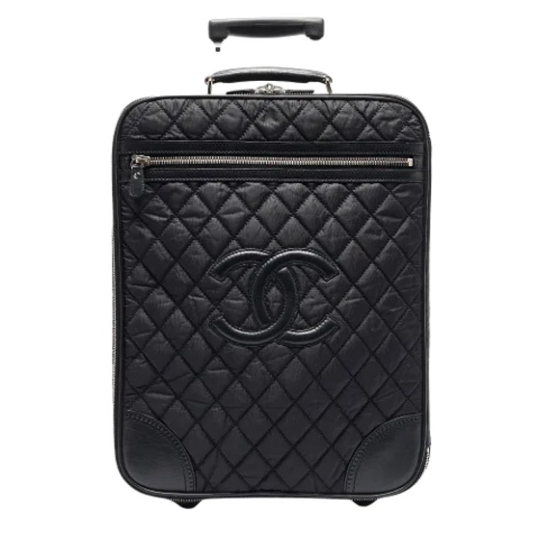 Pre-owned Leather travel-bags Chanel Vintage