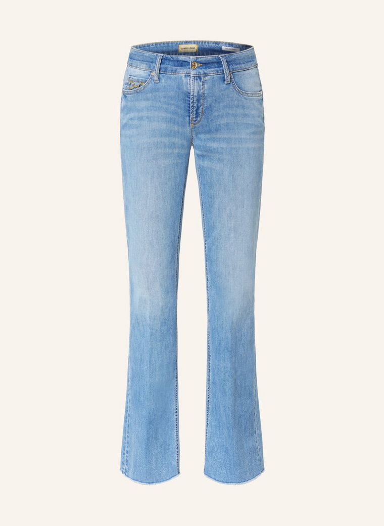 Cambio Jeansy Flare Paris blau