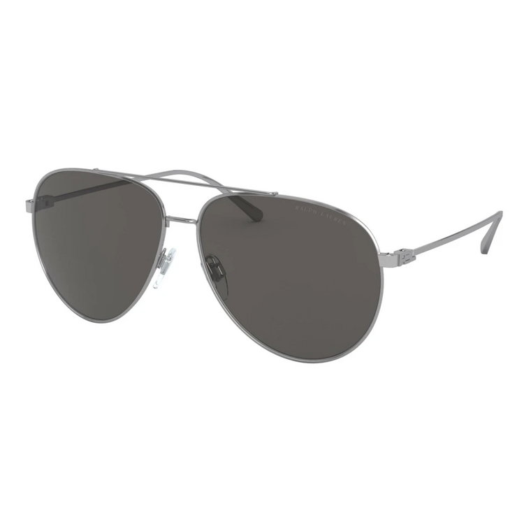 Okulary RL 7068 w kolorze Ruthenium/Ciemnoszary Ralph Lauren