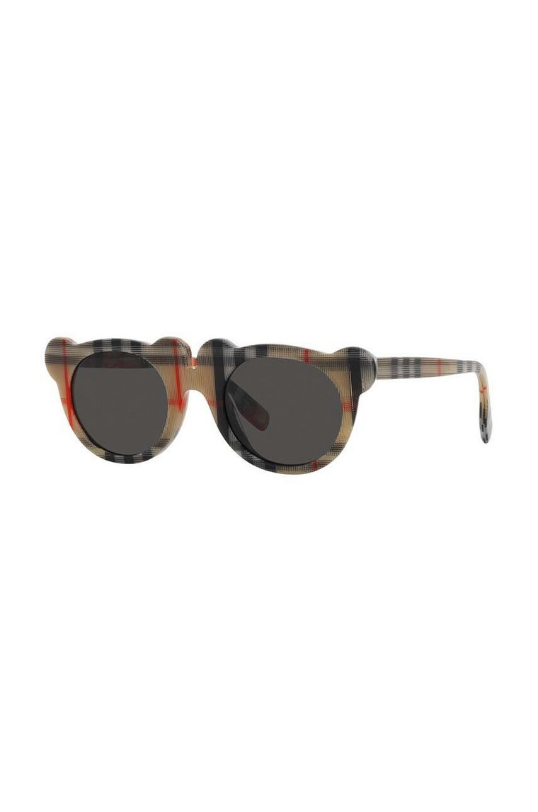 Burberry okulary przeciwsłoneczne dziecięce kolor beżowy 0JB4355