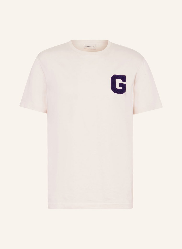 Gant T-Shirt weiss