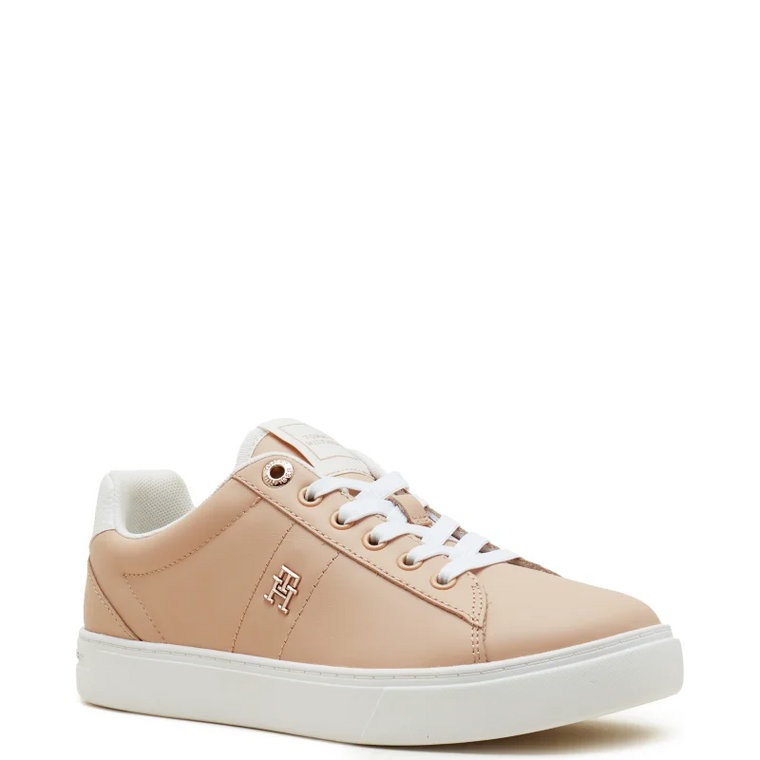 Tommy Hilfiger Skórzane sneakersy ESSENTIAL ELEVATED COURT SNEAKER