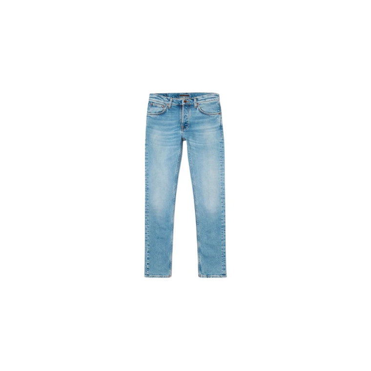 Slim Fit Jeansy z Organicznej Bawełny Nudie Jeans