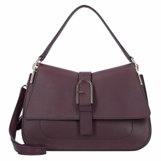 Furla Flow Torba Skórzany 25 cm chianti