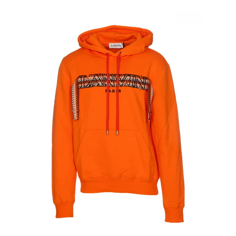 Pomarańczowy Sweter Curblace dla Mężczyzn Lanvin