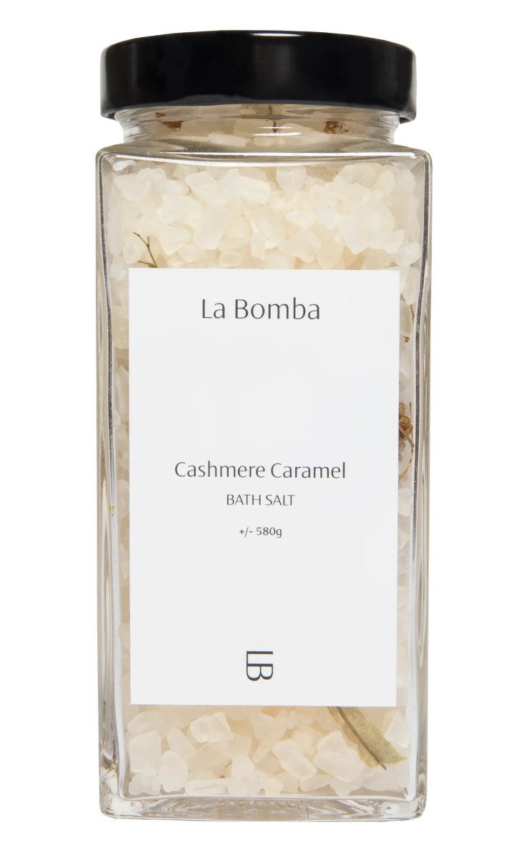 La Bomba Cashmere Caramel - Sól do kąpieli  580 g