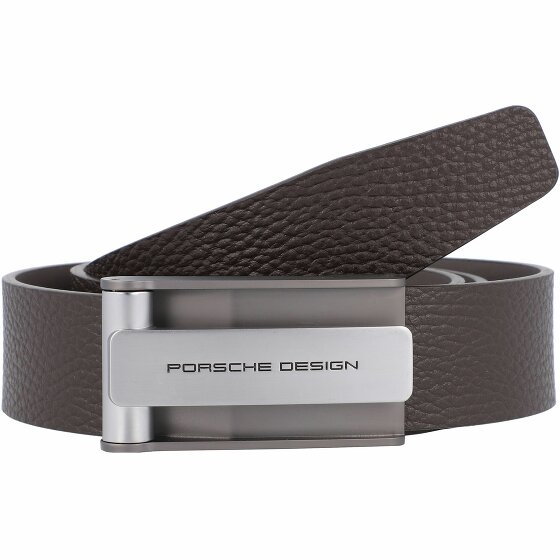 Porsche Design Pasek z hakiem skóra darkbrown 100 cm